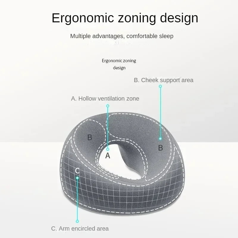Optilife® ErgoFace Memory Pillow