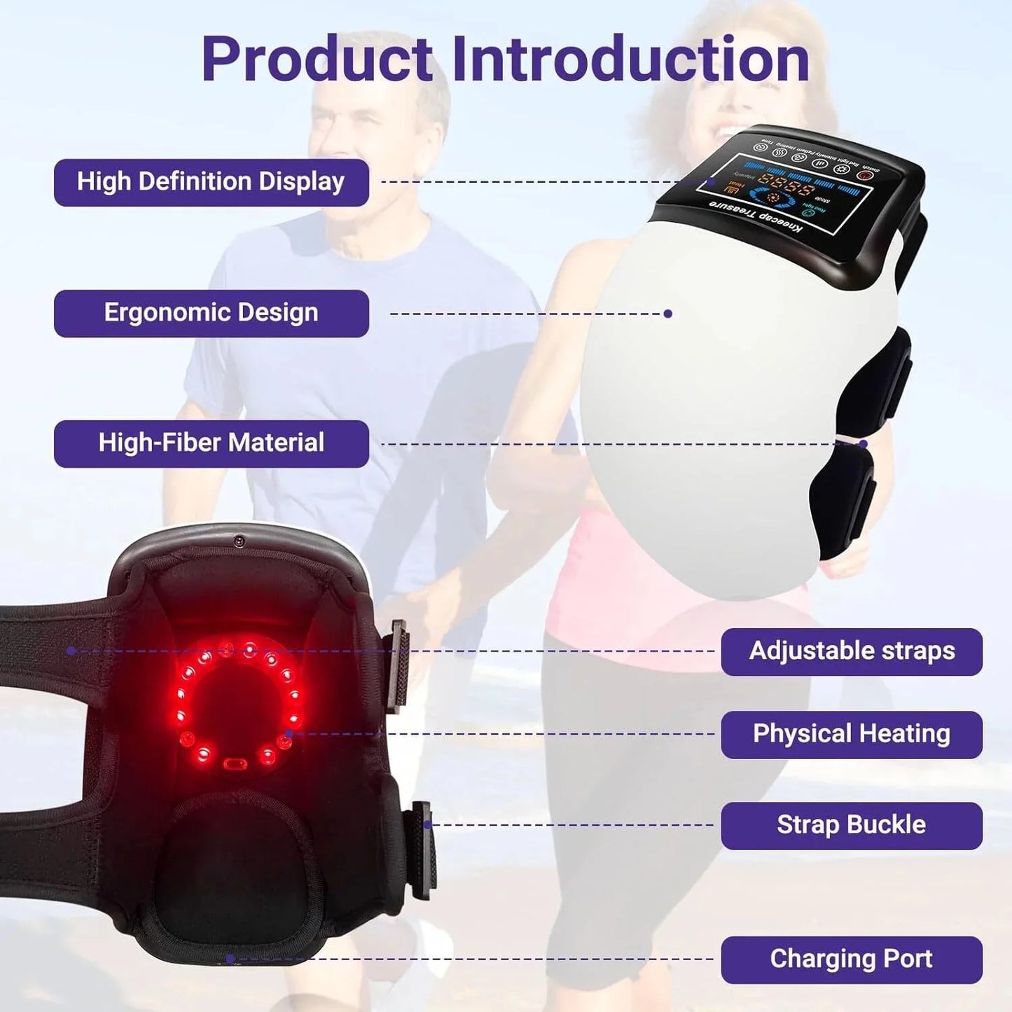 Optilife™ 4-in-1 Knee Massager – Natural Knee Pain Relief